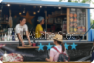 移動販売車：POP
